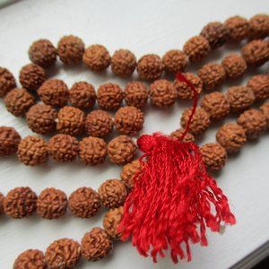 Rudraksha Bead Mala/Prayer Beads